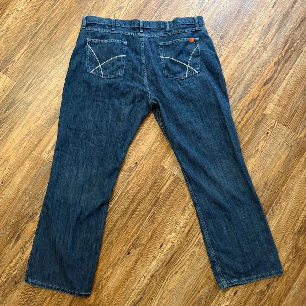Wrangler 20X FR Jeans‎ Mens 42x32 Blue Flame Resistant Relaxed Fit Workwear